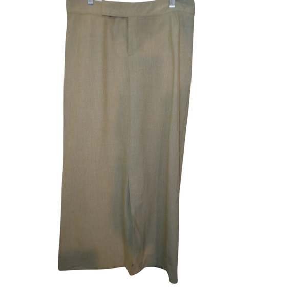 Old Navy Womens Casual High rise Front Split Stretch Maxi Skirt Tan Size 10 - Picture 2 of 10